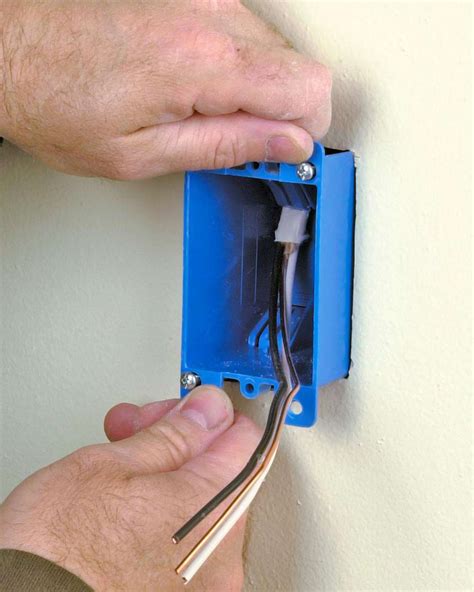 add new electric box|installing wall mounted electrical boxes.